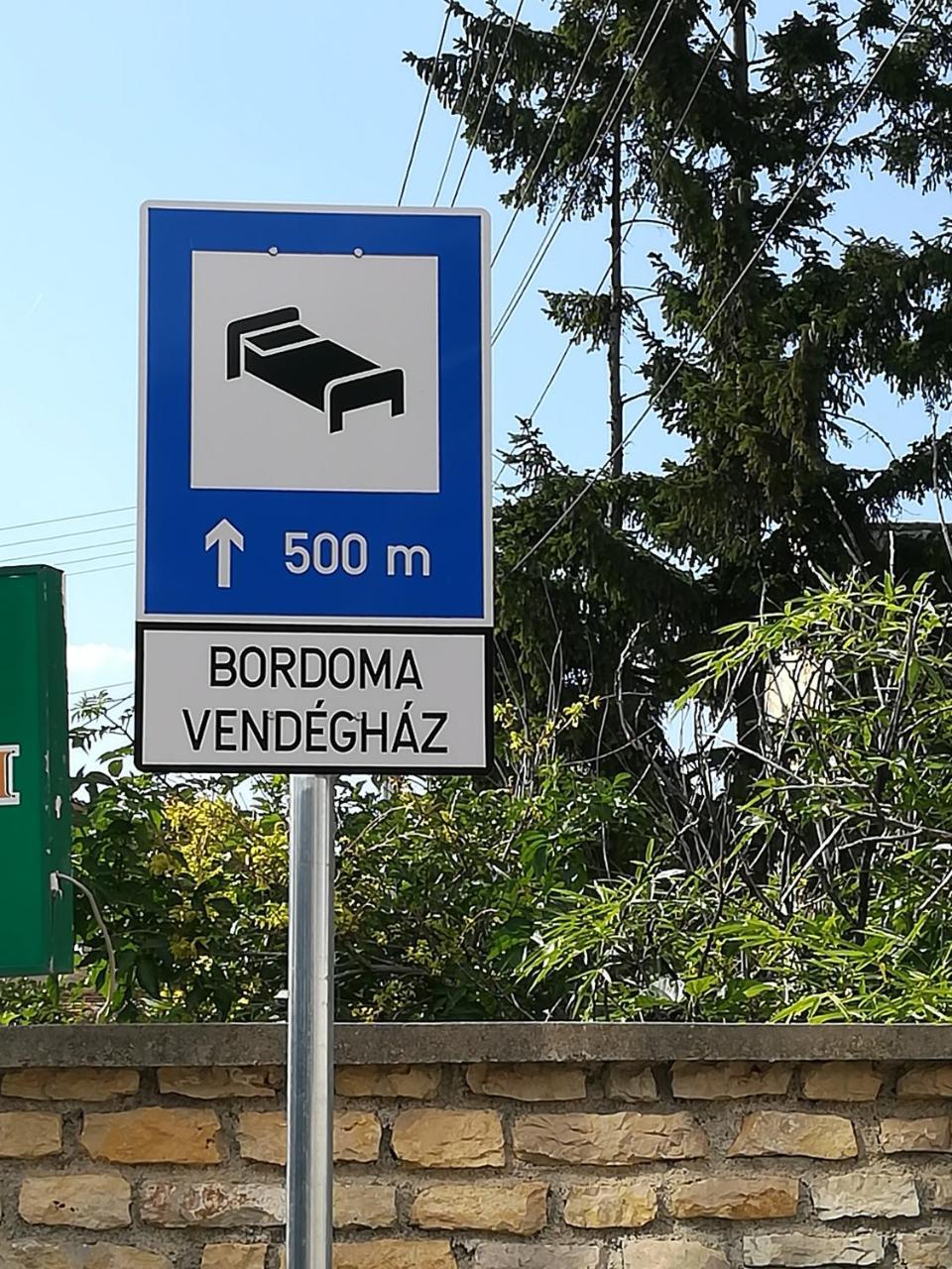 Bordoma Falusi Vendeghaz Balatonszolos 外观 照片